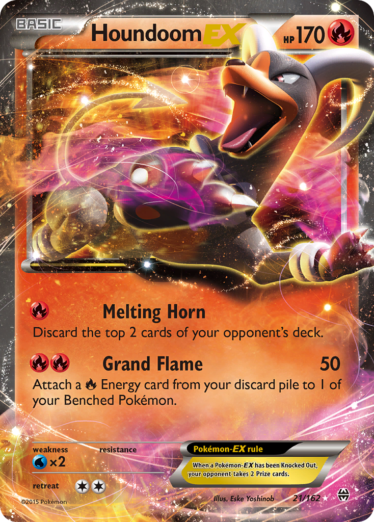 Houndoom EX (21/162) [XY: BREAKthrough] | Enigma On Main