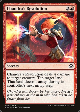 Chandra's Revolution [Aether Revolt] | Enigma On Main