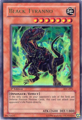 Black Tyranno [IOC-075] Ultra Rare | Enigma On Main