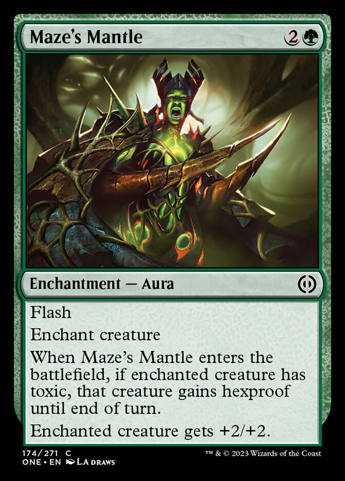 Maze's Mantle [Phyrexia: All Will Be One] | Enigma On Main