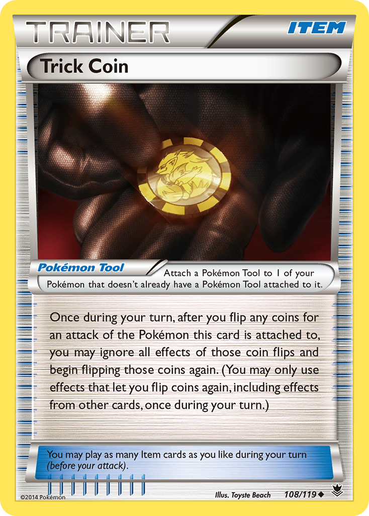 Trick Coin (108/119) [XY: Phantom Forces] | Enigma On Main