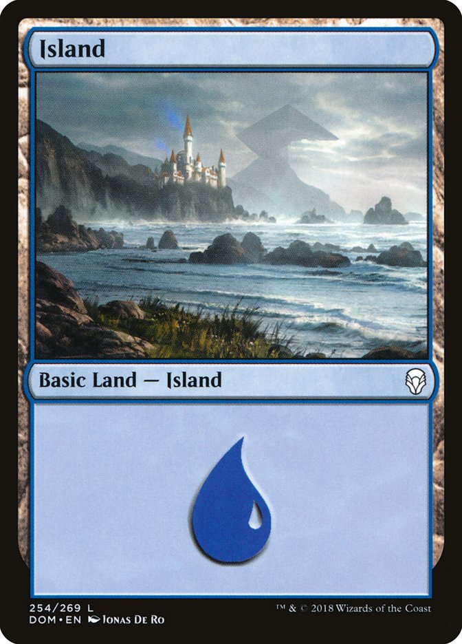 Island (254) [Dominaria] | Enigma On Main