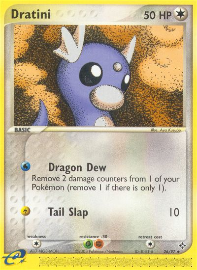 Dratini (26/97) [EX: Dragon] | Enigma On Main