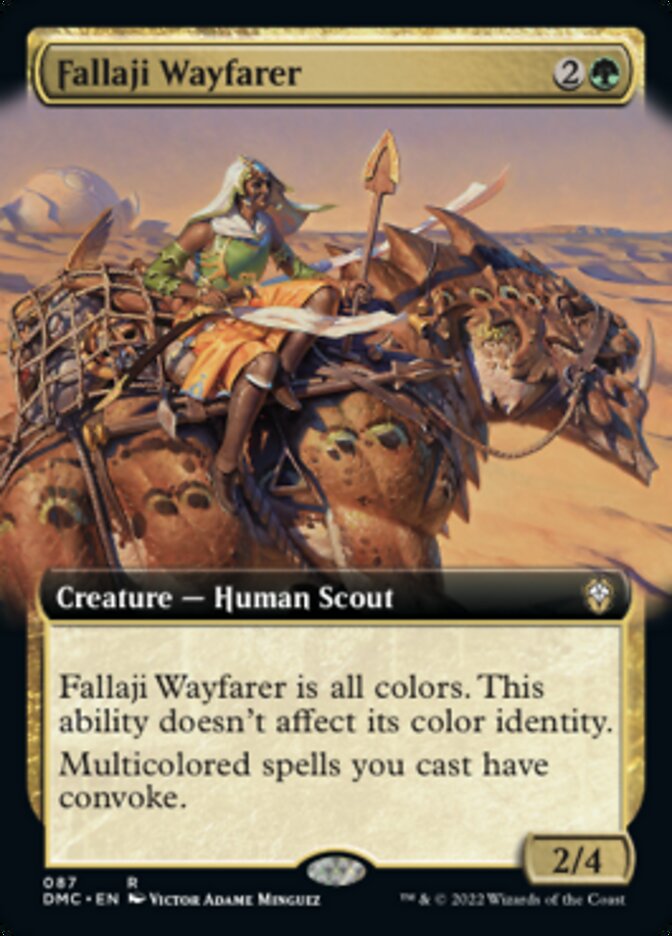 Fallaji Wayfarer (Extended Art) [Dominaria United Commander] | Enigma On Main