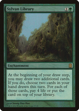 Sylvan Library [Commander's Arsenal] | Enigma On Main