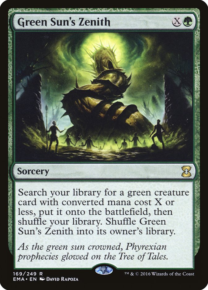 Green Sun's Zenith [Eternal Masters] | Enigma On Main