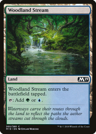 Woodland Stream [Core Set 2019] | Enigma On Main