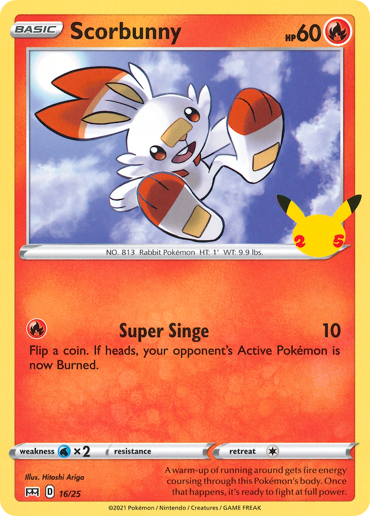 Scorbunny (16/25) [McDonald's 25th Anniversary] | Enigma On Main