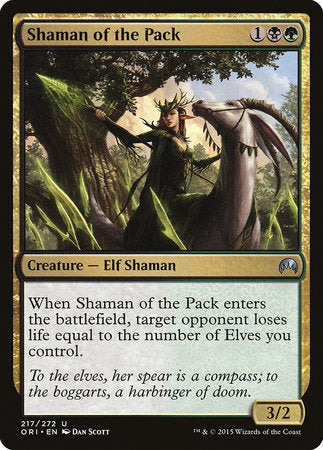 Shaman of the Pack [Magic Origins] | Enigma On Main