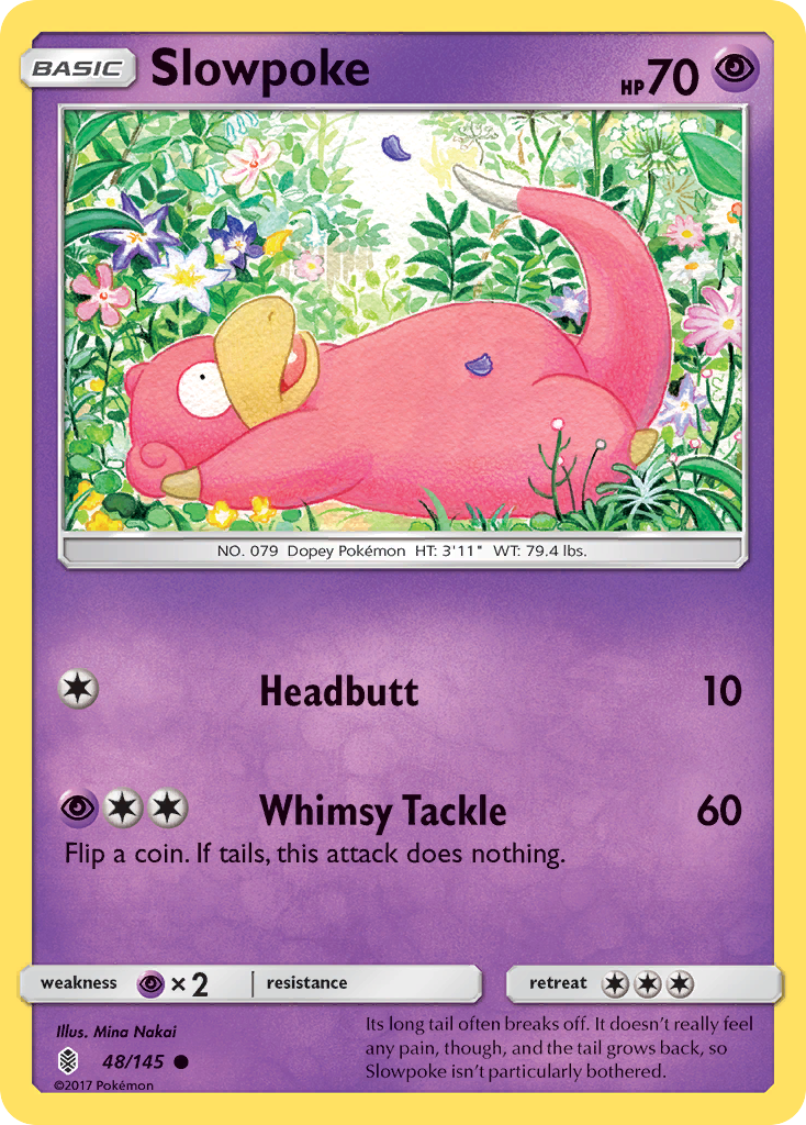 Slowpoke (48/145) [Sun & Moon: Guardians Rising] | Enigma On Main