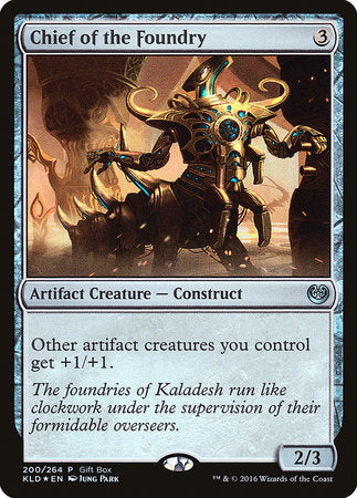 Chief of the Foundry [Kaladesh Promos] | Enigma On Main