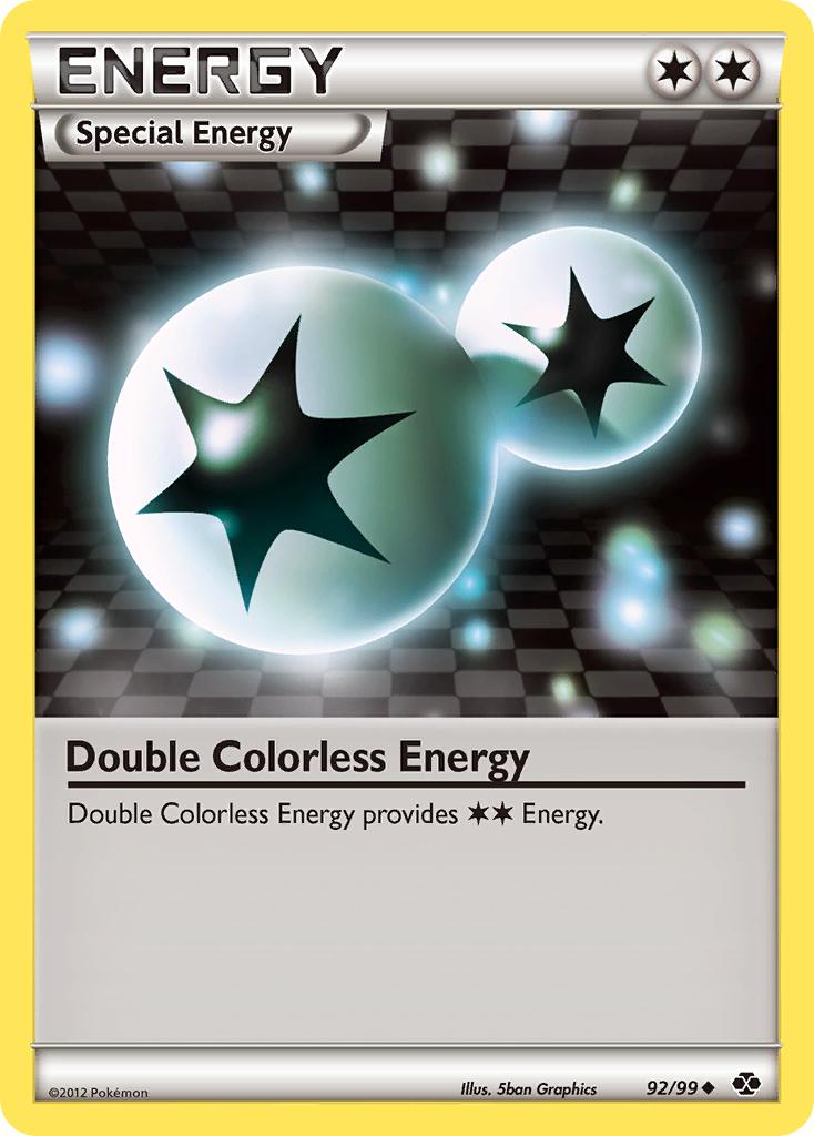 Double Colorless Energy (92/99) [Black & White: Next Destinies] | Enigma On Main