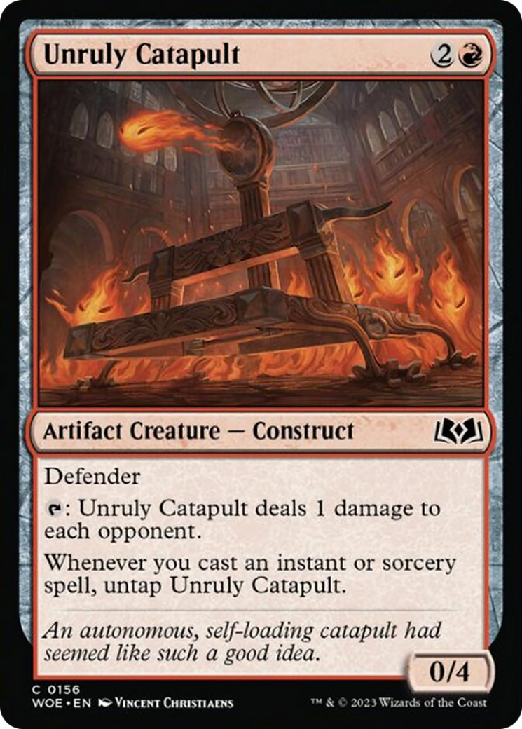 Unruly Catapult [Wilds of Eldraine] | Enigma On Main