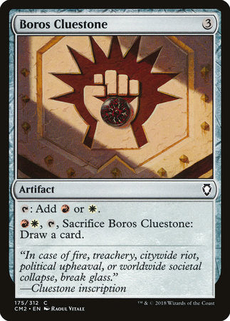 Boros Cluestone [Commander Anthology Volume II] | Enigma On Main