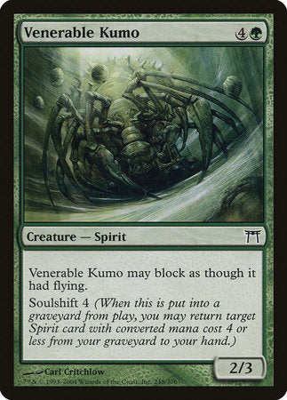 Venerable Kumo [Champions of Kamigawa] | Enigma On Main