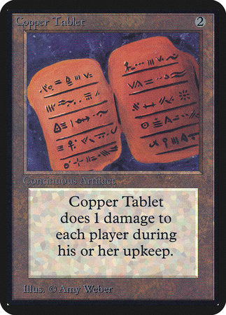 Copper Tablet [Limited Edition Alpha] | Enigma On Main