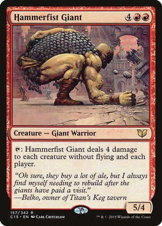 Hammerfist Giant [Commander 2015] | Enigma On Main