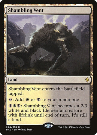 Shambling Vent [Battle for Zendikar] | Enigma On Main