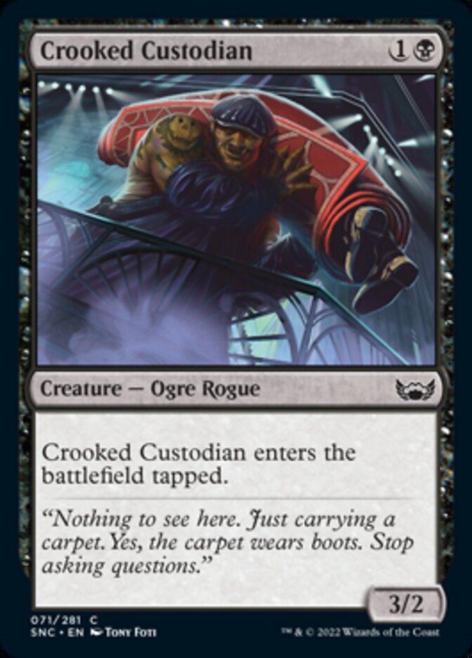 Crooked Custodian [Streets of New Capenna] | Enigma On Main