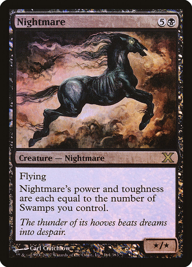 Nightmare (Premium Foil) [Tenth Edition] | Enigma On Main