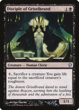 Disciple of Griselbrand [Commander 2013] | Enigma On Main