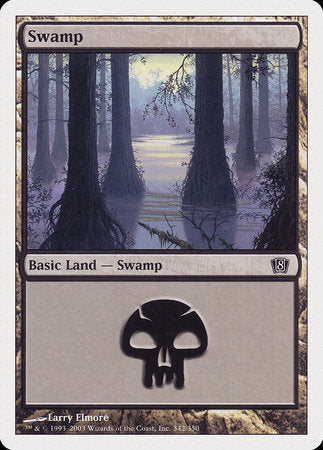 Swamp (342) [Eighth Edition] | Enigma On Main