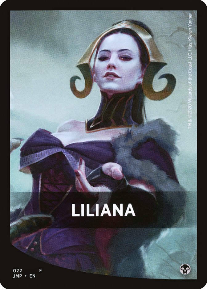 Liliana Theme Card [Jumpstart Front Cards] | Enigma On Main