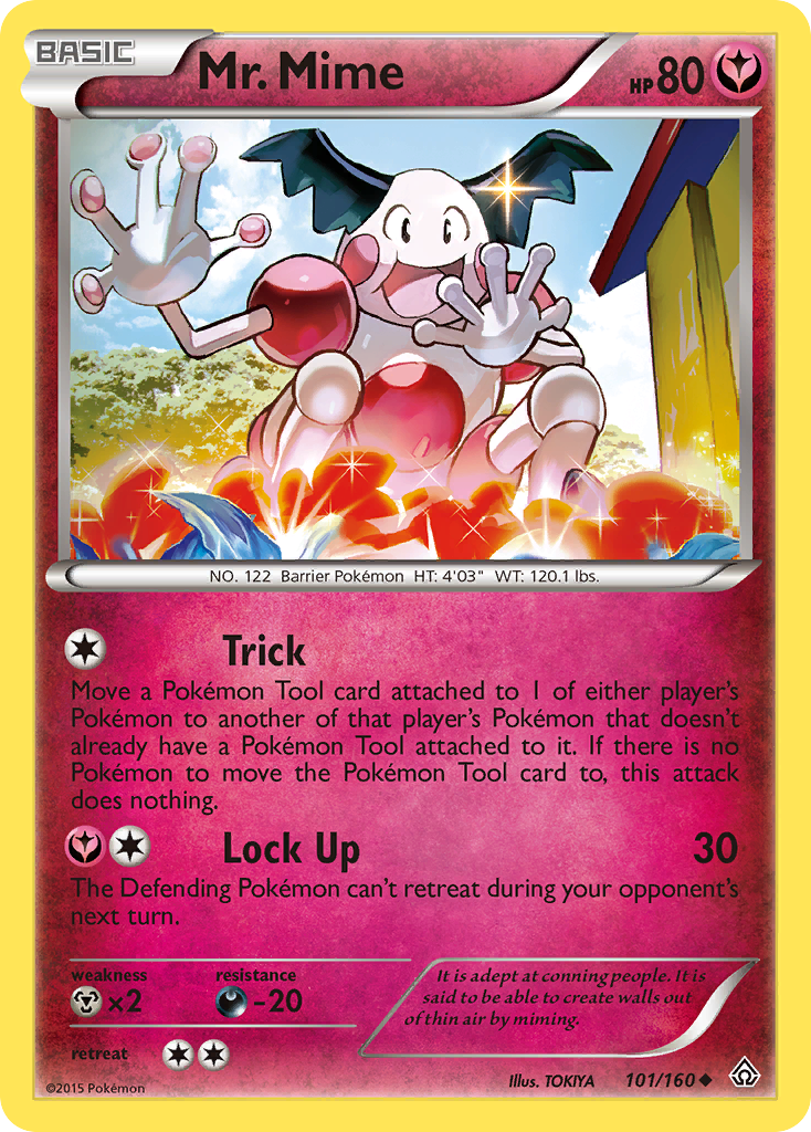 Mr. Mime (101/160) [XY: Primal Clash] | Enigma On Main