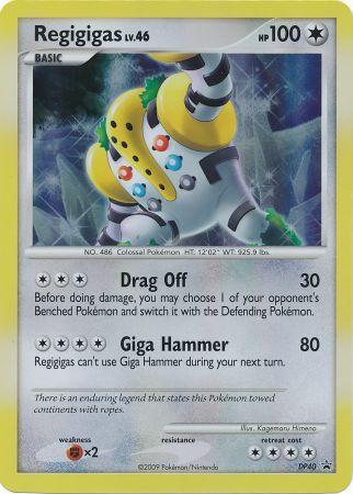 Regigigas (DP40) (Jumbo Card) [Diamond & Pearl: Black Star Promos] | Enigma On Main