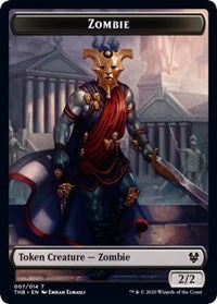 Zombie // Satyr Double-sided Token [Theros Beyond Death Tokens] | Enigma On Main