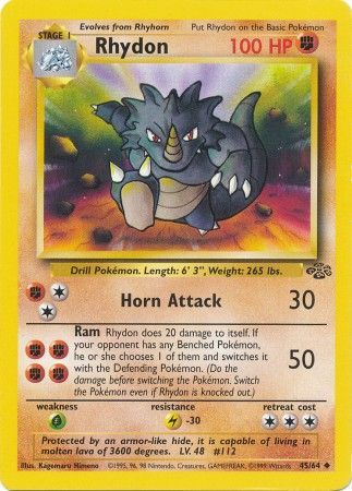 Rhydon (45/64) [Jungle Unlimited] | Enigma On Main