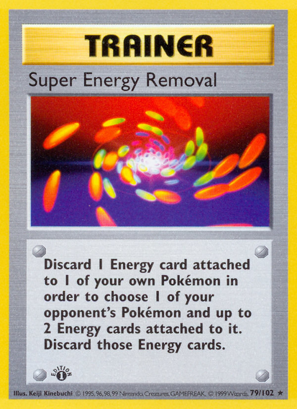 Super Energy Removal (79/102) (Shadowless) [Base Set 1st Edition] | Enigma On Main