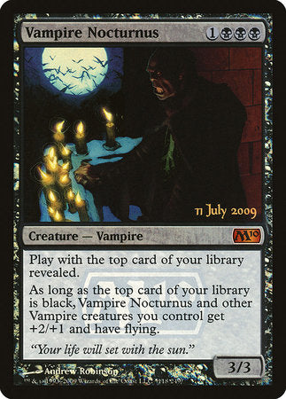 Vampire Nocturnus [Magic 2010 Promos] | Enigma On Main