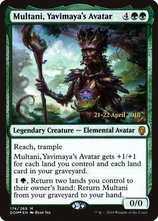 Multani, Yavimaya's Avatar [Dominaria Promos] | Enigma On Main