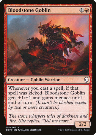 Bloodstone Goblin [Dominaria] | Enigma On Main