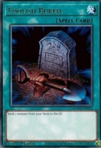Foolish Burial [MAGO-EN053] Rare | Enigma On Main