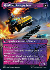 Goldbug, Humanity's Ally // Goldbug, Scrappy Scout (Shattered Glass) [Universes Beyond: Transformers] | Enigma On Main