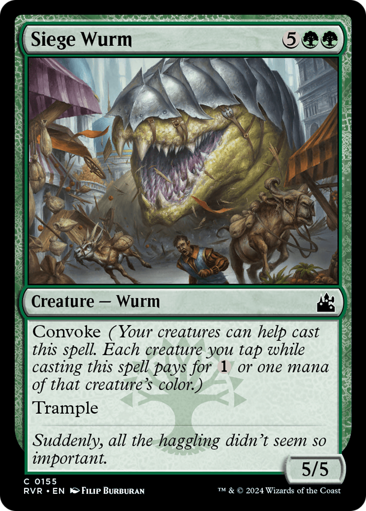 Siege Wurm [Ravnica Remastered] | Enigma On Main