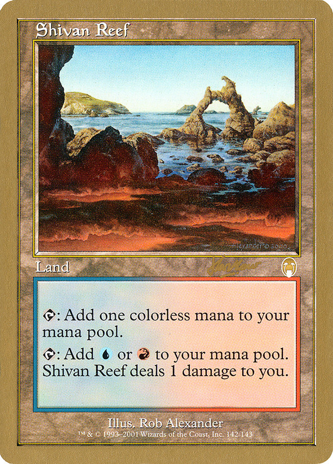 Shivan Reef (Sim Han How) [World Championship Decks 2002] | Enigma On Main