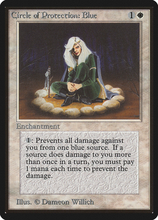 Circle of Protection: Blue [Limited Edition Beta] | Enigma On Main