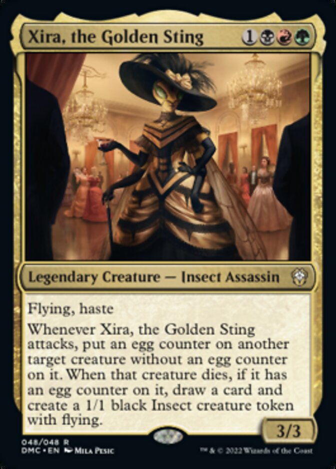 Xira, the Golden Sting [Dominaria United Commander] | Enigma On Main