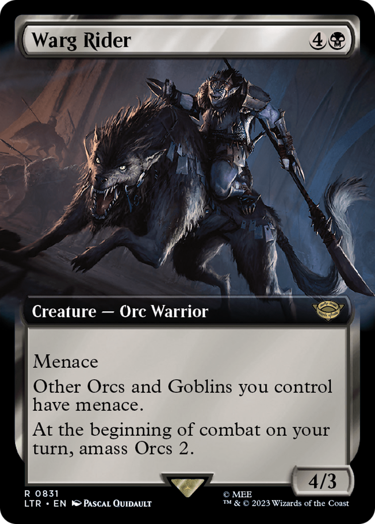 Warg Rider (Extended Art) [The Lord of the Rings: Tales of Middle-Earth] | Enigma On Main