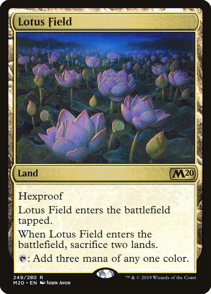 Lotus Field [Core Set 2020] | Enigma On Main