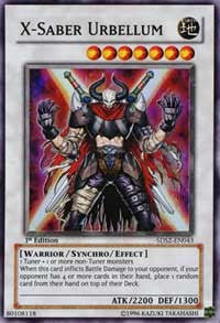 X-Saber Urbellum [5D's Starter Deck 2009] [5DS2-EN043] | Enigma On Main