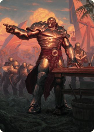 Karn, Living Legacy Art Card 1 [Dominaria United Art Series] | Enigma On Main