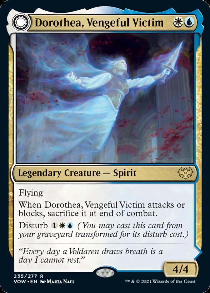 Dorothea, Vengeful Victim // Dorothea's Retribution [Innistrad: Crimson Vow] | Enigma On Main