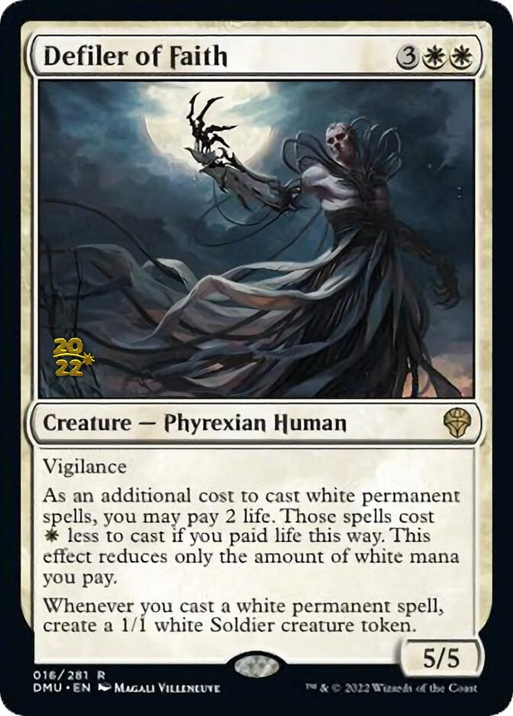 Defiler of Faith [Dominaria United Prerelease Promos] | Enigma On Main