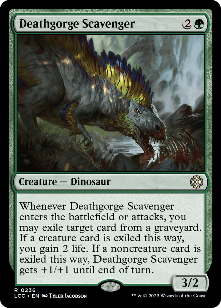 Deathgorge Scavenger [The Lost Caverns of Ixalan Commander] | Enigma On Main