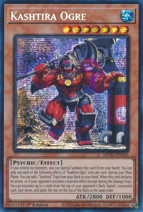 Kashtira Ogre [MP23-EN165] Prismatic Secret Rare | Enigma On Main