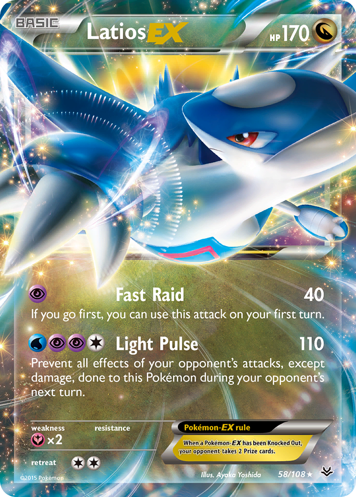 Latios EX (58/108) [XY: Roaring Skies] | Enigma On Main